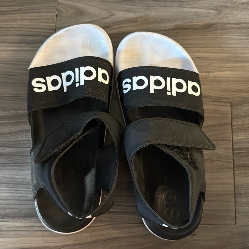 Womens adilette athletic slide adidas